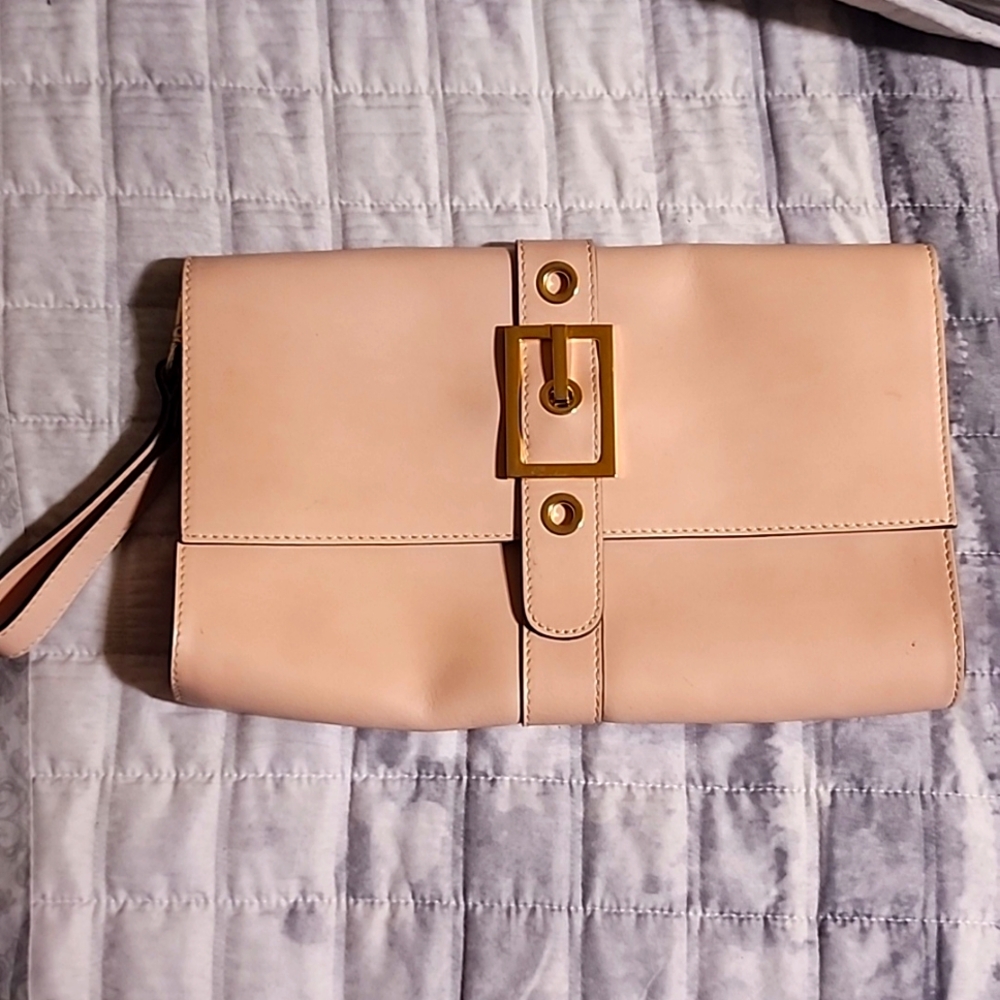 Alberta Di Canio leather clutch